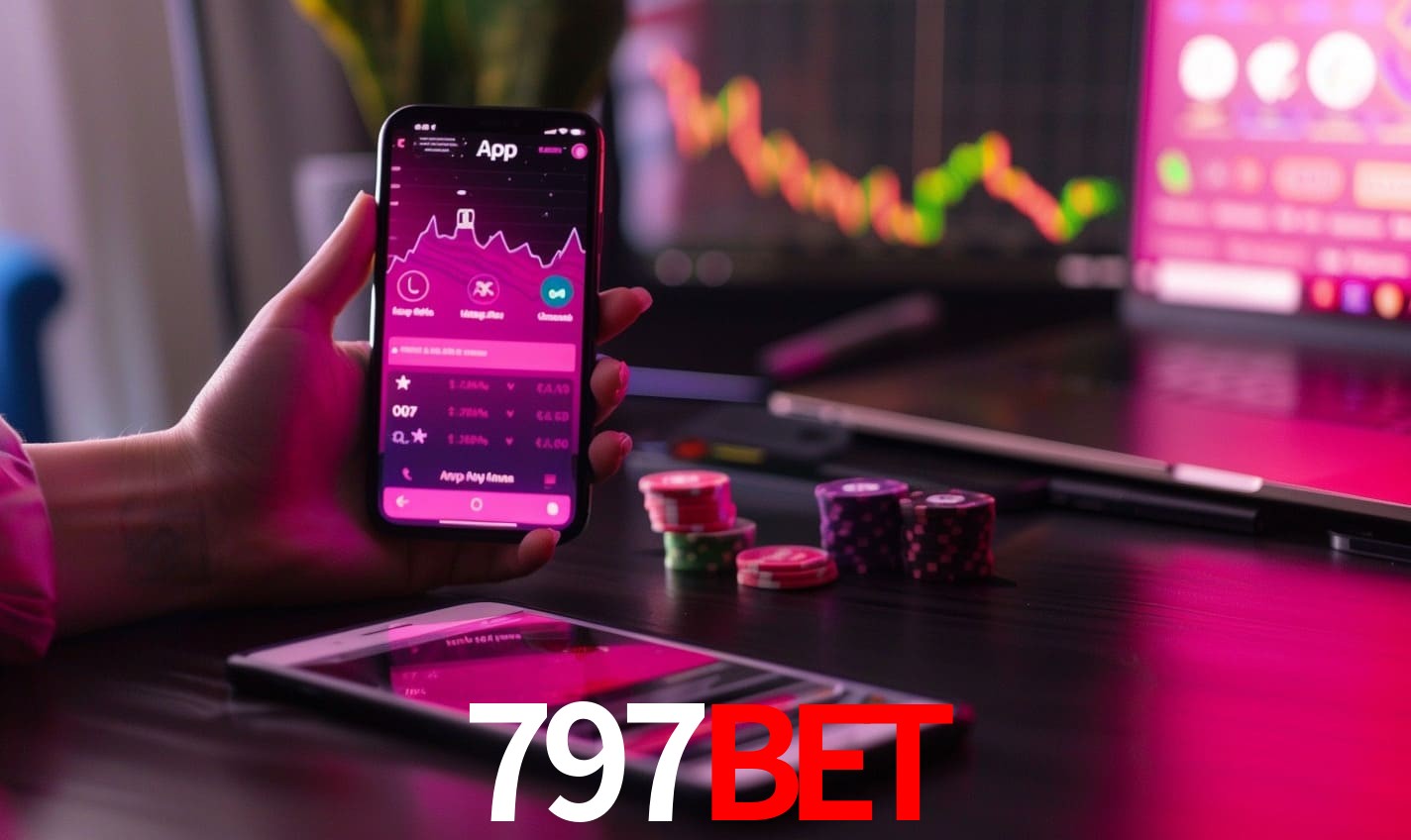 Comparação APP mobile vs versão web da 797bet